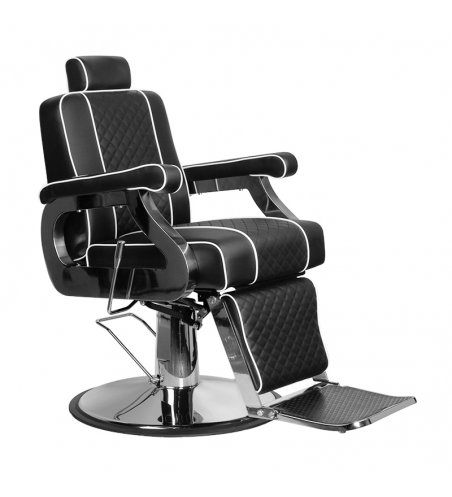 Gabbiano barber chair Paulo black