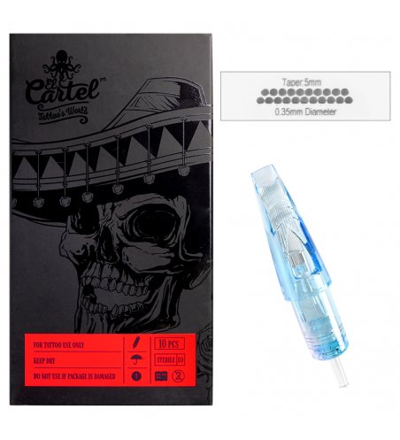 Cartridge do tatuażu El Cartel 0.35mm 21 Soft Edge Magnum LT 10 szt.