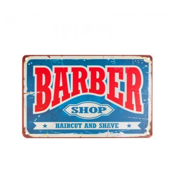 Tablica ozdobna barber B006