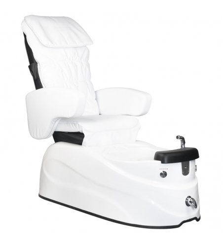 Fotel pedicure spa AS-122 white z funkcją masażu