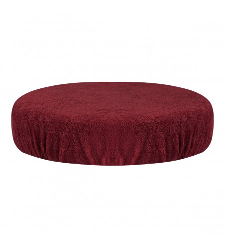 TERRY COVER FOR BURGUNDY STOOL