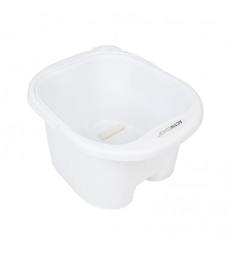 Pedicure bowl with rollers white Activeshop