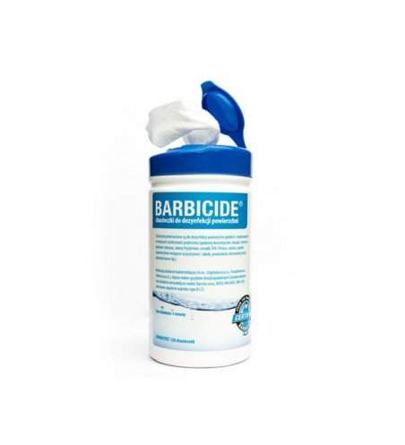 BARBICIDE WIPES Wipes for surface disinfection 120 pcs.