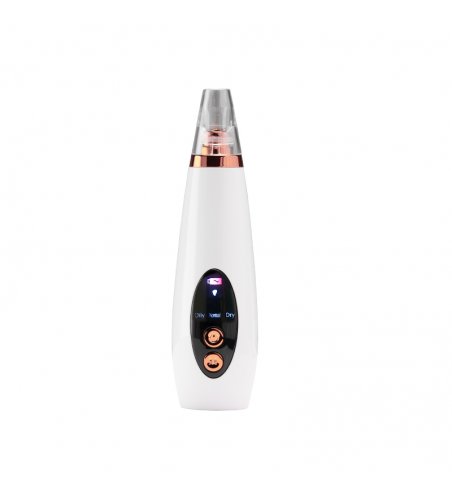 Vacuum cleaner for blackheads with microdermabrasion