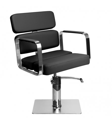 Gabbiano Porto black hairdressing chair