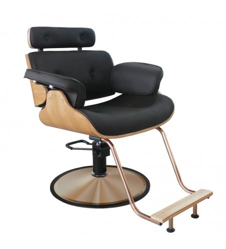 Gabbiano hairdressing chair Florence black
