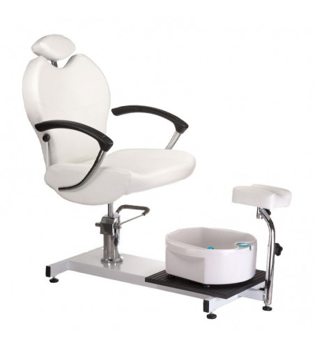 BR-2301 pedicure chair with foot massager white