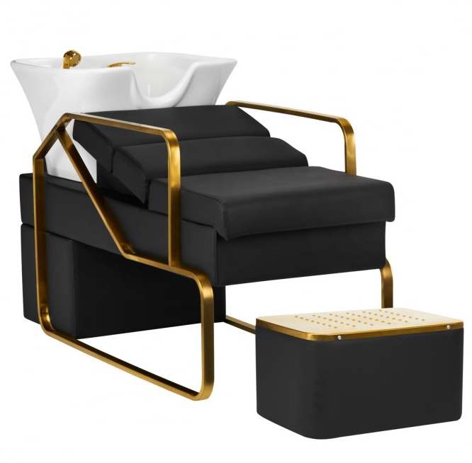 Myjnia fryzjerska Diana złoto-czarna