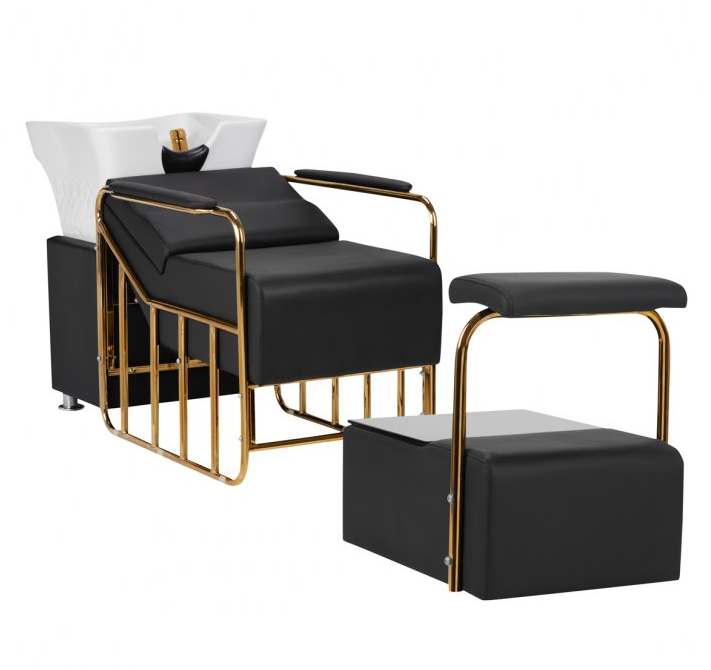 Gabbiano myjnia fryzjerska Mayka złoto czarna